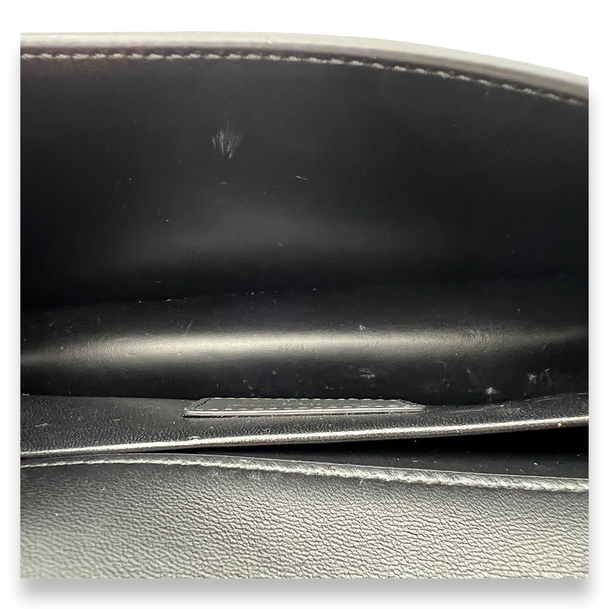 30 Montaigne East West Black Crossbody Bag in Calfskin, Gold hardware - Image 12