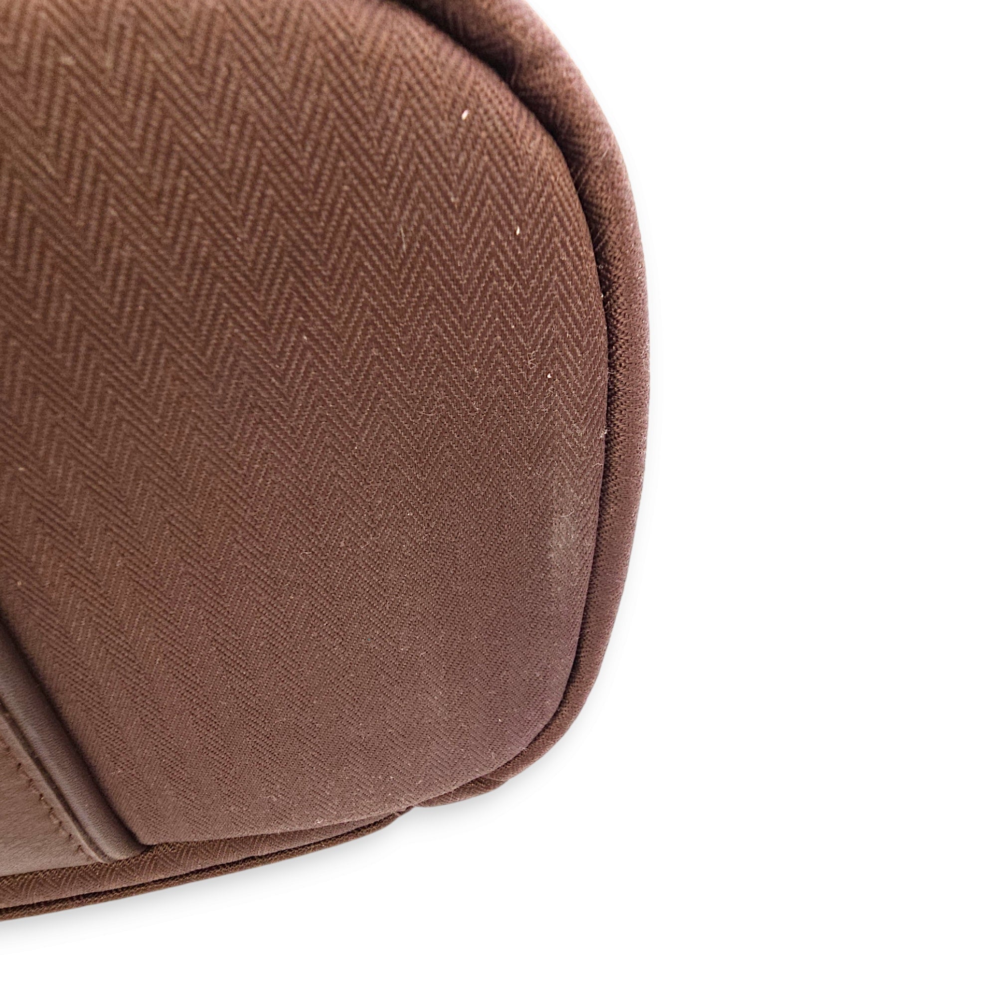 Acapulco Vanity Chocolate in Toile, Palladium hardware - Image 3