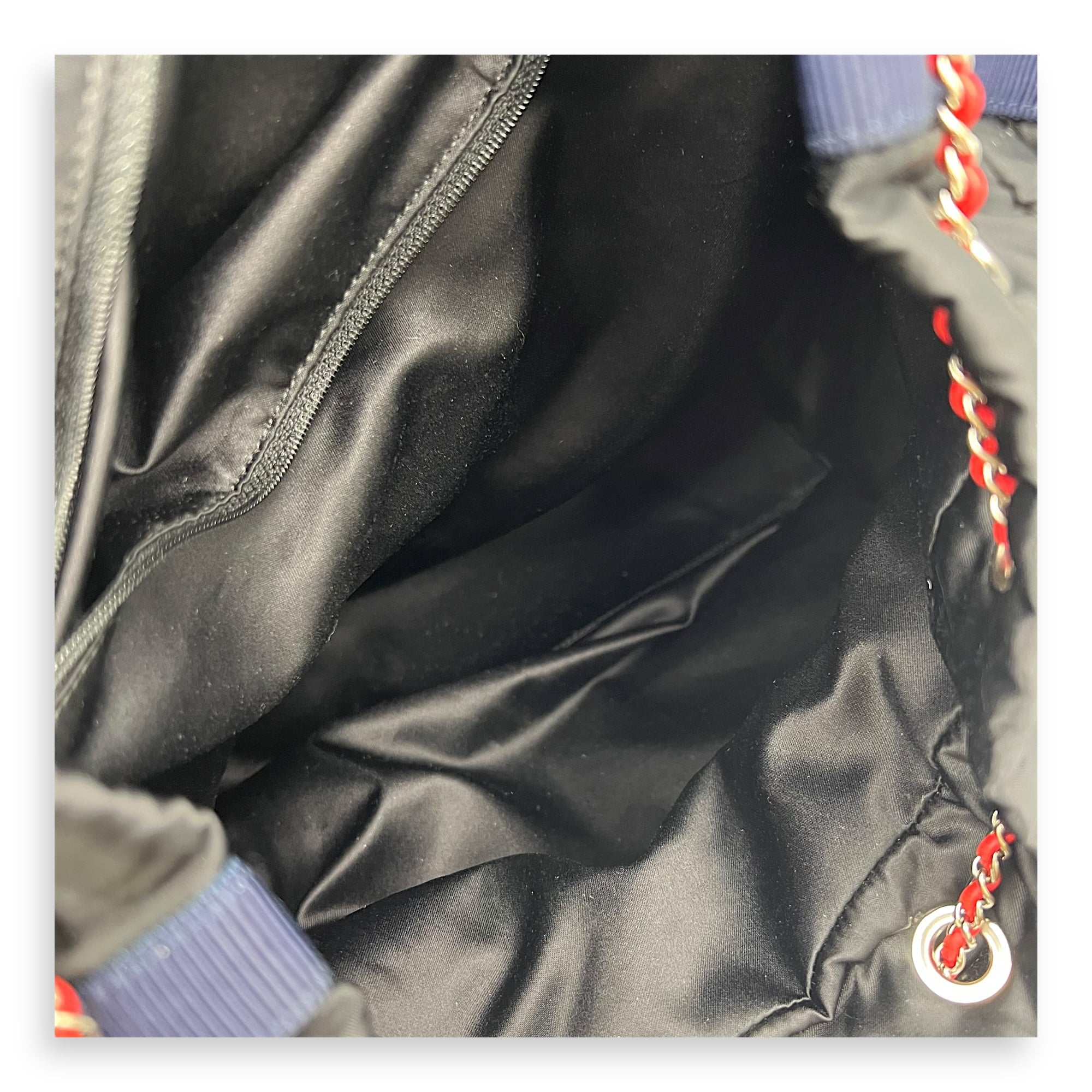 Astronaut Backpack Multi-colour in Tweed, Silver hardware - Image 10